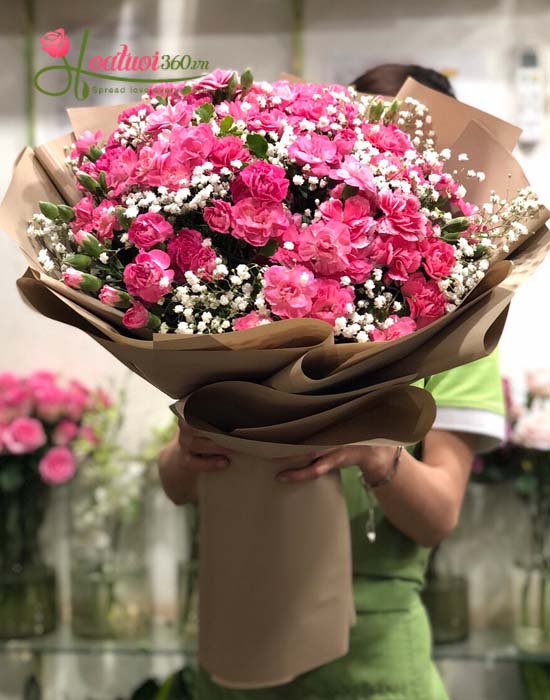 Hoa bó rực rỡ mừng ngày 27/2